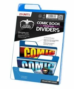 Ozzie Collectables Ultimate Guard Premium Comic Book Dividers Blue (25)