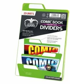 Ozzie Collectables Ultimate Guard Premium Comic Book Dividers Green (25) All Board Games
