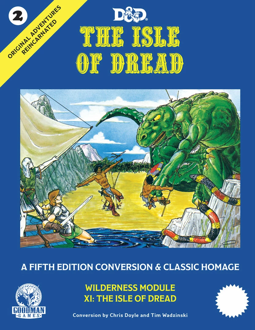Ozzie Collectables Original Adventures Reincarnated #2 - The Isle Of Dread 1 Ozzie Collectables Original Adventures Reincarnated #2 - The Isle Of Dread