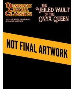 Ozzie Collectables Dungeon Crawl Classics #101 - The Veiled Vault Of The Onyx Q All Board Games