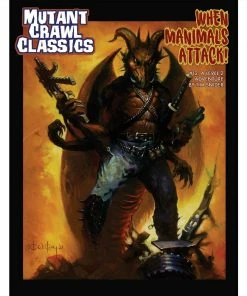 Ozzie Collectables All Board Games Mutant Crawl Classics #12 - When Mammals Attack