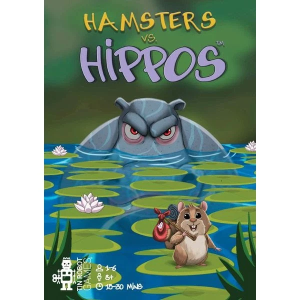 Ozzie Collectables All Board Games Hamsters Vs. Hippos 1 Ozzie Collectables All Board Games Hamsters Vs. Hippos