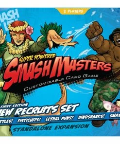 Ozzie Collectables Super Powered Smash Masters New Recruits Expansion Set All Board Games