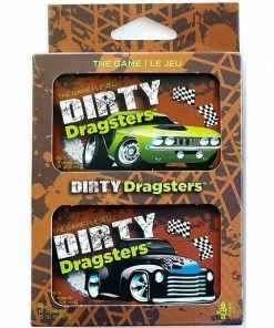 Ozzie Collectables All Board Games Dirty Dragsters: Green & Black Car Decks