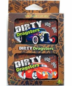 Ozzie Collectables All Board Games Dirty Dragsters: Blue & Orange Car Decks