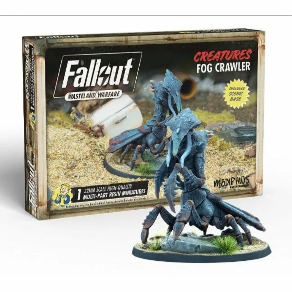 Ozzie Collectables Fallout - Wasteland Warfare - Fog Crawler 1 Ozzie Collectables Fallout - Wasteland Warfare - Fog Crawler