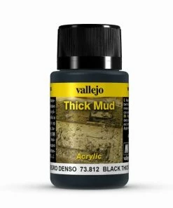 Ozzie Collectables Vallejo Weathering Effects - Black Thick Mud 40 Ml