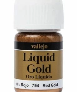 Ozzie Collectables All Board Games Vallejo Model Colour - Metallic Liquid Red Gold (Alcohol Base) 35 Ml