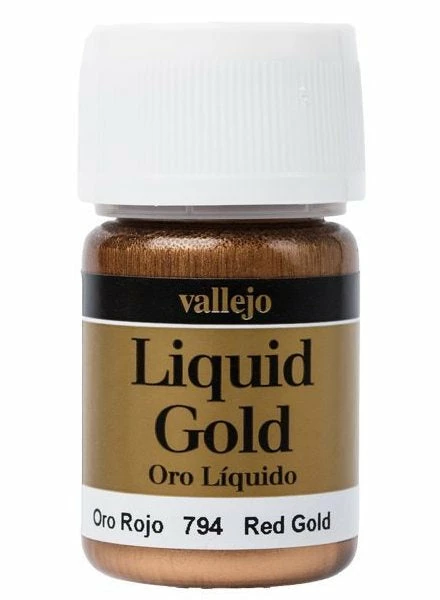 Ozzie Collectables All Board Games Vallejo Model Colour - Metallic Liquid Red Gold (Alcohol Base) 35 Ml 1 Ozzie Collectables All Board Games Vallejo Model Colour - Metallic Liquid Red Gold (Alcohol Base) 35 Ml