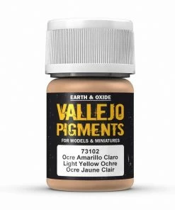 Ozzie Collectables Vallejo Pigments - Light Yellow Ochre 30 Ml All Board Games