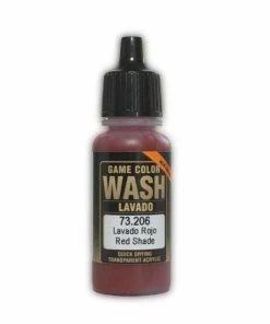 Ozzie Collectables Vallejo Game Colour - Red Wash 17 Ml All Board Games