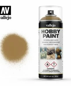 Ozzie Collectables Vallejo Aerosol - Desert Yellow 400ml All Board Games