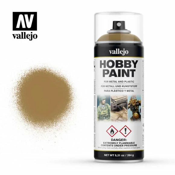 Ozzie Collectables Vallejo Aerosol - Desert Yellow 400ml All Board Games 1 Ozzie Collectables Vallejo Aerosol - Desert Yellow 400ml All Board Games