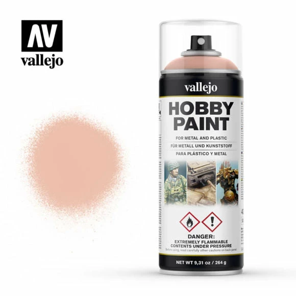 Ozzie Collectables Vallejo Aerosol - Pale Flesh 400ml 1 Ozzie Collectables Vallejo Aerosol - Pale Flesh 400ml