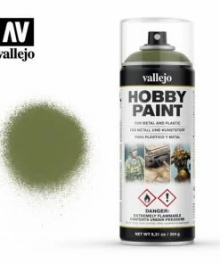 Ozzie Collectables Vallejo Aerosol - Goblin Green 400ml All Board Games