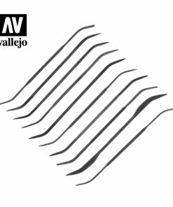 Ozzie Collectables All Board Games Vallejo Hobby Tools - Budget Riffler File Set (10)