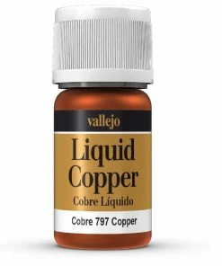 Ozzie Collectables All Board Games Vallejo Model Colour - Metallic Liquid Copper (Alcohol Base) 35 Ml