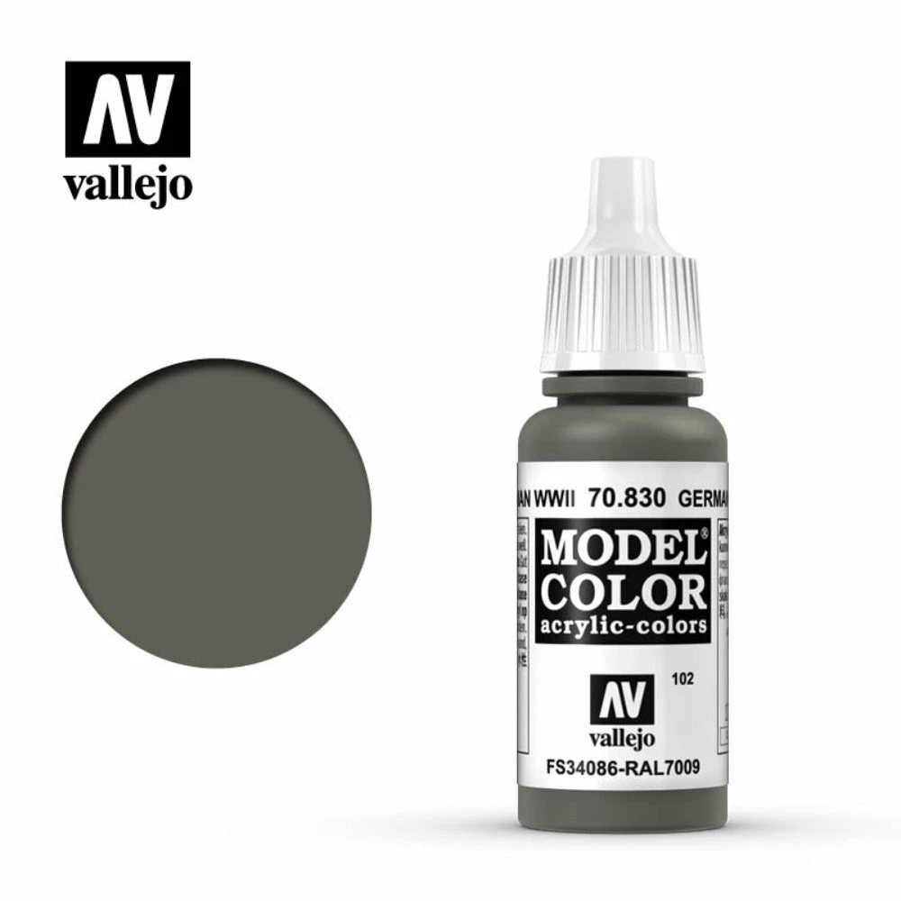 Ozzie Collectables Vallejo Model Colour - German Fieldgrey WWII 17 Ml All Board Games 2 Ozzie Collectables Vallejo Model Colour - German Fieldgrey WWII 17 Ml All Board Games