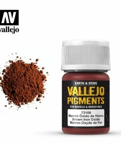 Ozzie Collectables Vallejo Pigments - Brown Iron Oxide 30 Ml
