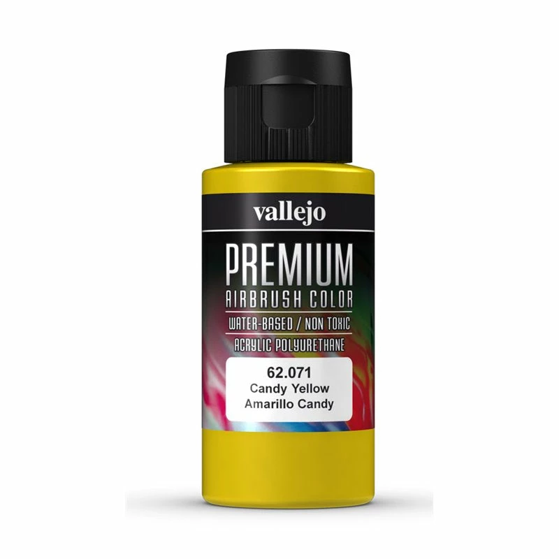 Ozzie Collectables Vallejo Premium Colour - Candy Yellow 60 Ml All Board Games 1 Ozzie Collectables Vallejo Premium Colour - Candy Yellow 60 Ml All Board Games