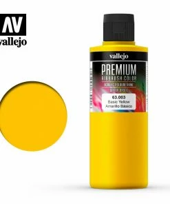Ozzie Collectables All Board Games Vallejo Premium Colour - Basic Yellow 200ml