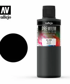 Ozzie Collectables Vallejo Premium Colour - Black 200ml