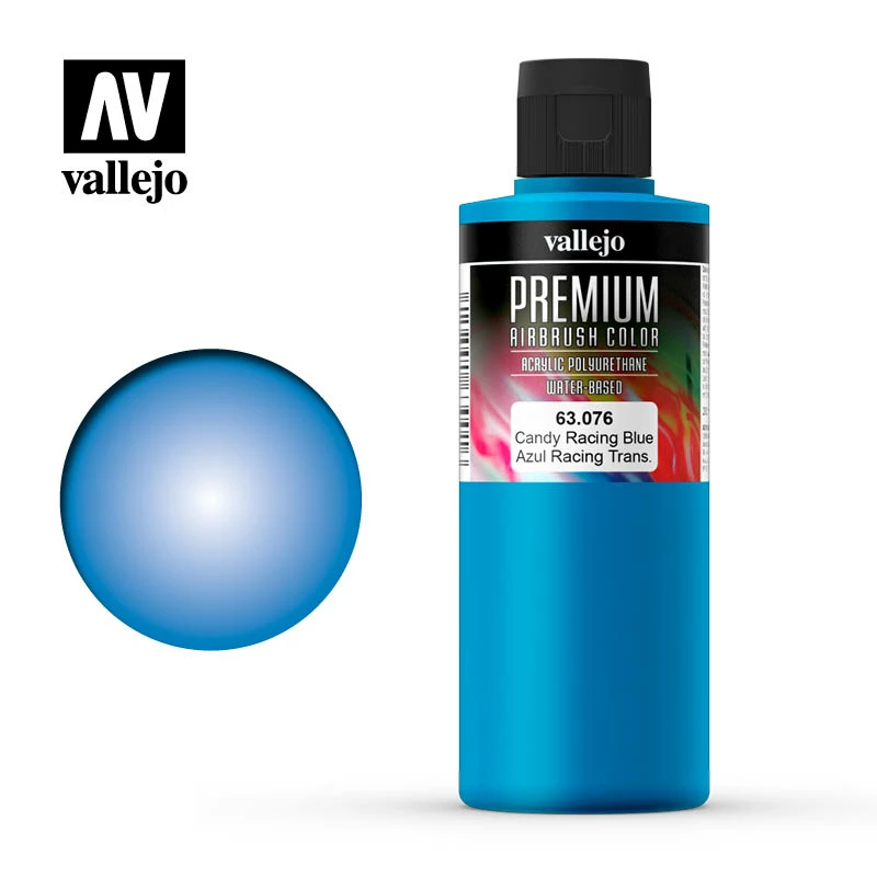 Ozzie Collectables Vallejo Premium Colour - Candy Racing Blue 200ml 1 Ozzie Collectables Vallejo Premium Colour - Candy Racing Blue 200ml
