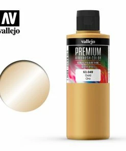 Ozzie Collectables Vallejo Premium Colour - Pearl & Metallics Gold 200ml All Board Games