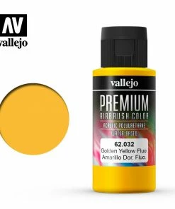 Ozzie Collectables Vallejo Premium Colour - Fluorescent Gondel Yellow 60 Ml All Board Games