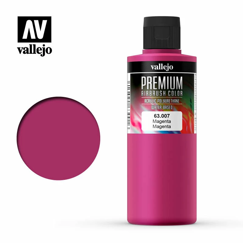 Ozzie Collectables Vallejo Premium Colour - Magenta 200ml 1 Ozzie Collectables Vallejo Premium Colour - Magenta 200ml