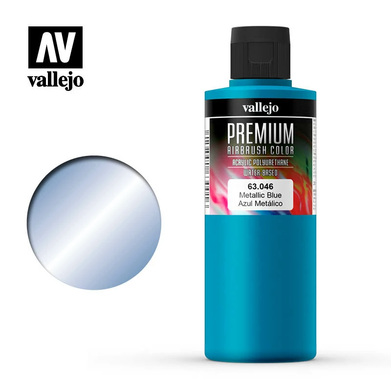 Ozzie Collectables Vallejo Premium Colour - Pearl & Metallics Metallic Blue 200ml All Board Games 1 Ozzie Collectables Vallejo Premium Colour - Pearl & Metallics Metallic Blue 200ml All Board Games