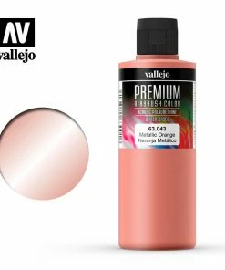 Ozzie Collectables Vallejo Premium Colour - Pearl & Metallics Metallic Orange 200ml All Board Games