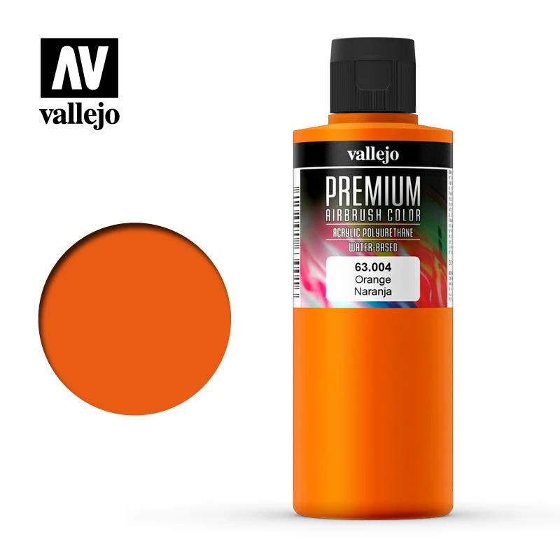 Ozzie Collectables Vallejo Premium Colour - Orange 200ml 1 Ozzie Collectables Vallejo Premium Colour - Orange 200ml