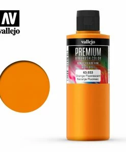 Ozzie Collectables Vallejo Premium Colour - Fluorescent Orange 200ml All Board Games