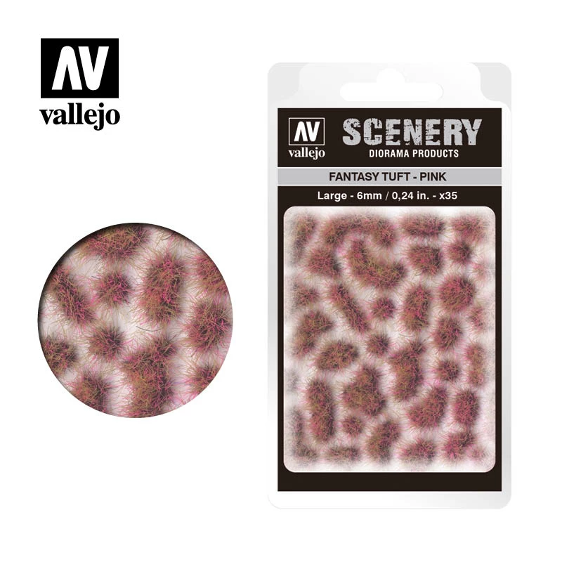 Ozzie Collectables Vallejo Scenery - Fantasy Tuft - Large - Pink All Board Games 1 Ozzie Collectables Vallejo Scenery - Fantasy Tuft - Large - Pink All Board Games