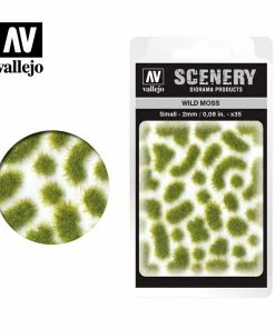 Ozzie Collectables Vallejo Scenery - Wild Tuft - Small - Wild Moss