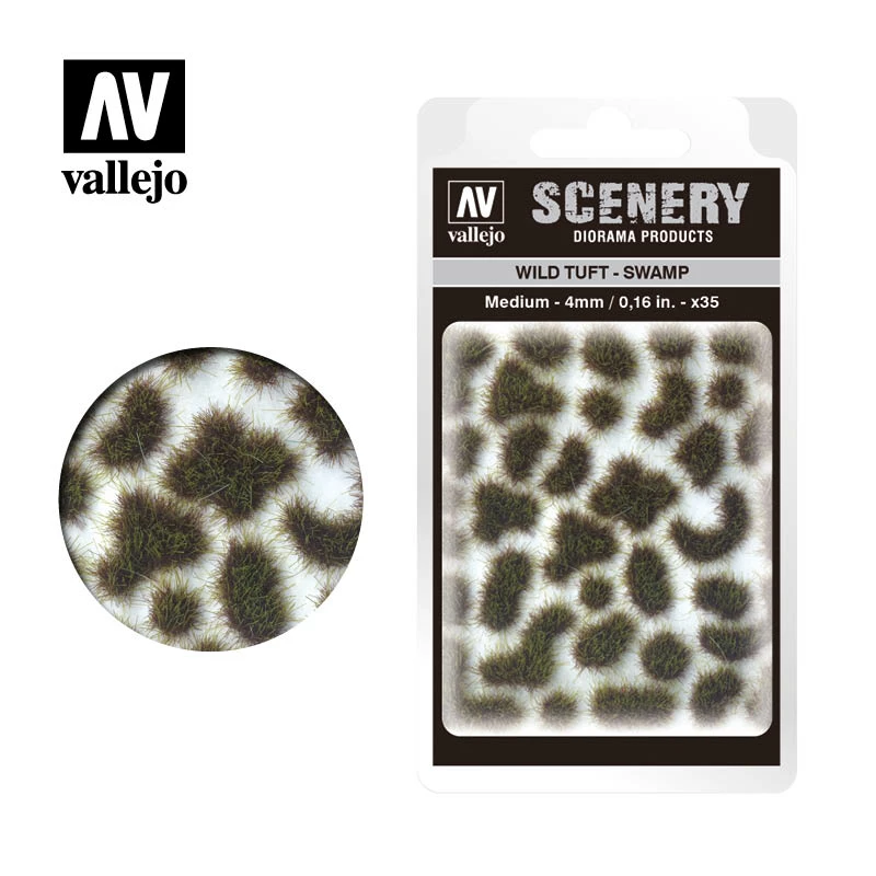Ozzie Collectables All Board Games Vallejo Scenery - Wild Tuft - Medium - Swamp 1 Ozzie Collectables All Board Games Vallejo Scenery - Wild Tuft - Medium - Swamp