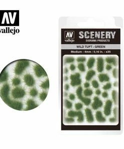Ozzie Collectables Vallejo Scenery - Wild Tuft - Medium - Green All Board Games