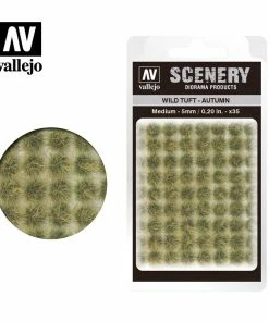 Ozzie Collectables Vallejo Scenery - Wild Tuft - Medium - Autumn