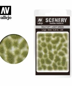 Ozzie Collectables Vallejo Scenery - Wild Tuft - Large - Light Green All Board Games
