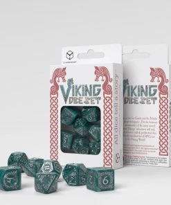 Ozzie Collectables Q Workshop Viking Modern Mjolnir Dice Set 7