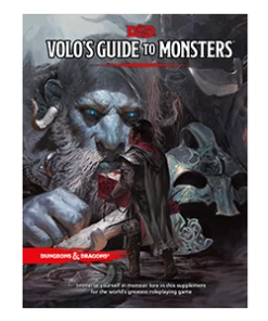 D&D Volos Guide To Monsters Dungeons & Dragons