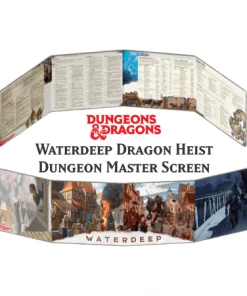 D&D Waterdeep Dragon Heist DM Screen Dungeons & Dragons