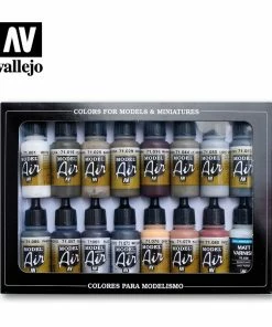 Ozzie Collectables Vallejo Model Air - Weathering 16 Colour Set