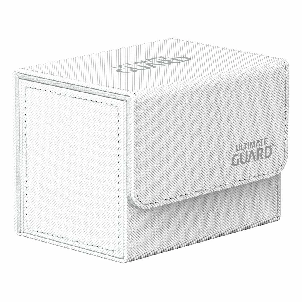 Ozzie Collectables Ultimate Guard Sidewinder 80+ Xenoskin Monocolor White Deck Box 1 Ozzie Collectables Ultimate Guard Sidewinder 80+ Xenoskin Monocolor White Deck Box