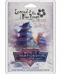 Ozzie Collectables Legend Of The Five Rings LCG Winter Court 2018 World Championship Deck All Board Games