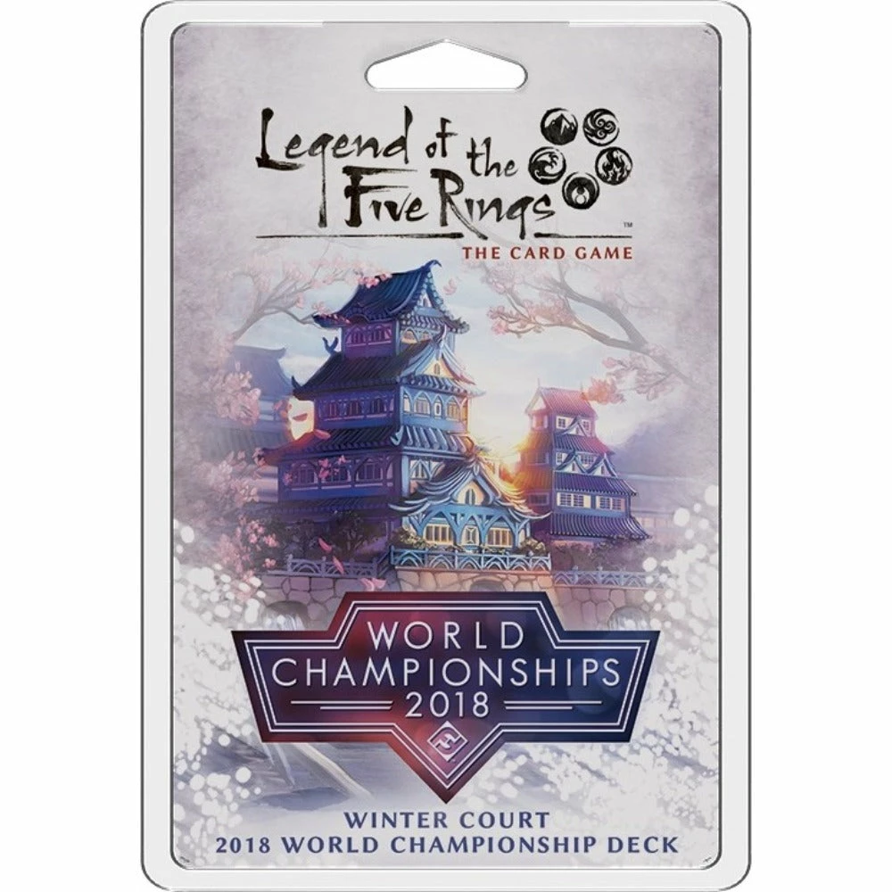 Ozzie Collectables Legend Of The Five Rings LCG Winter Court 2018 World Championship Deck All Board Games 2 Ozzie Collectables Legend Of The Five Rings LCG Winter Court 2018 World Championship Deck All Board Games