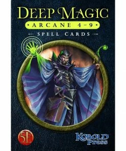 Ozzie Collectables All Board Games Kobold Press Deep Magic Spell Cards: Arcane 4-9