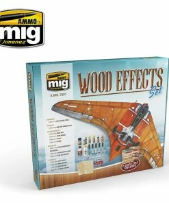 Ozzie Collectables All Board Games Ammo By MIG Weathering Wood Effects Set