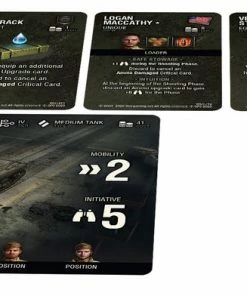 All Board Games World Of Tanks Miniatures Game Wave 5 American Sherman M4A1 76mm